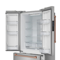 Gordon Ramsay Collection by Thor Kitchen 30" 17.5 Cu. Ft. Counter-Depth French-Door Refrigerator - RF3017FFD99-RSG|Réfrigérateur collection Gordon Ramsay de Thor Kitchen de 30 po et de 17,5 pi3 de profondeur comptoir à portes françaises - RF3017FFD99-RSG