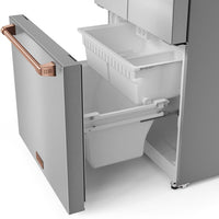 Gordon Ramsay Collection by Thor Kitchen 30" 17.5 Cu. Ft. Counter-Depth French-Door Refrigerator - RF3017FFD99-RSG|Réfrigérateur collection Gordon Ramsay de Thor Kitchen de 30 po et de 17,5 pi3 de profondeur comptoir à portes françaises - RF3017FFD99-RSG