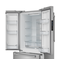 Gordon Ramsay Collection by Thor Kitchen 30" 17.5 Cu. Ft. Counter-Depth French-Door Refrigerator - RF3017FFD99|Réfrigérateur collection Gordon Ramsay de Thor Kitchen de 30 po et de 17,5 pi3 de profondeur comptoir à portes françaises - RF3017FFD99