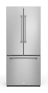 Gordon Ramsay Collection by Thor Kitchen 30" 17.5 Cu. Ft. Counter-Depth French-Door Refrigerator - RF3017FFD99|Réfrigérateur collection Gordon Ramsay de Thor Kitchen de 30 po et de 17,5 pi3 de profondeur comptoir à portes françaises - RF3017FFD99