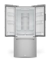 Gordon Ramsay Collection by Thor Kitchen 30" 17.5 Cu. Ft. Counter-Depth French-Door Refrigerator - RF3017FFD99|Réfrigérateur collection Gordon Ramsay de Thor Kitchen de 30 po et de 17,5 pi3 de profondeur comptoir à portes françaises - RF3017FFD99