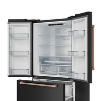 Gordon Ramsay Collection by Thor Kitchen 36" 20.3 Cu. Ft. Counter-Depth French-Door Refrigerator - RF3621CTD00-RSG|Réfrigérateur collection Gordon Ramsay de Thor Kitchen de 36 po et de 20,3 pi3 de profondeur comptoir à portes françaises - RF3621CTD00-RSG