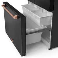 Gordon Ramsay Collection by Thor Kitchen 36" 20.3 Cu. Ft. Counter-Depth French-Door Refrigerator - RF3621CTD00-RSG|Réfrigérateur collection Gordon Ramsay de Thor Kitchen de 36 po et de 20,3 pi3 de profondeur comptoir à portes françaises - RF3621CTD00-RSG