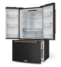 Gordon Ramsay Collection by Thor Kitchen 36" 20.3 Cu. Ft. Counter-Depth French-Door Refrigerator - RF3621CTD00-RSG|Réfrigérateur collection Gordon Ramsay de Thor Kitchen de 36 po et de 20,3 pi3 de profondeur comptoir à portes françaises - RF3621CTD00-RSG
