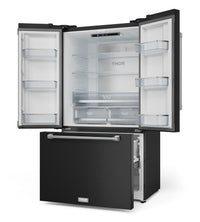 Gordon Ramsay Collection by Thor Kitchen 36" 20.3 Cu. Ft. Counter-Depth French-Door Refrigerator - RF3621CTD00-SS|Réfrigérateur collection Gordon Ramsay de Thor Kitchen de 36 po et de 20,3 pi3 de profondeur comptoir à portes françaises - RF3621CTD00-SS