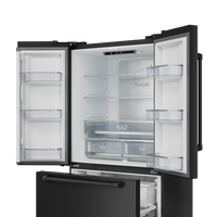 Gordon Ramsay Collection by Thor Kitchen 36" 20.3 Cu. Ft. Counter-Depth French-Door Refrigerator - RF3621CTD00|Réfrigérateur collection Gordon Ramsay de Thor Kitchen de 36 po et de 20,3 pi3 de profondeur comptoir à portes françaises - RF3621CTD00