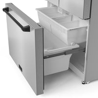 Gordon Ramsay Collection by Thor Kitchen 36" 20.3 Cu. Ft. Counter-Depth French-Door Refrigerator - RF3621CTD99-BLK|Réfrigérateur collection Gordon Ramsay de Thor Kitchen de 36 po et de 20,3 pi3 de profondeur comptoir à portes françaises - RF3621CTD99-BLK