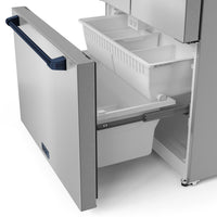 Gordon Ramsay Collection by Thor Kitchen 36" 20.3 Cu. Ft. Counter-Depth French-Door Refrigerator - RF3621CTD99-BLU|Réfrigérateur collection Gordon Ramsay de Thor Kitchen de 36 po et de 20,3 pi3 de profondeur comptoir à portes françaises - RF3621CTD99-BLU