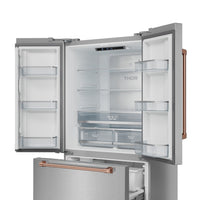 Gordon Ramsay Collection by Thor Kitchen 36" 20.3 Cu. Ft. Counter-Depth French-Door Refrigerator - RF3621CTD99-RSG|Réfrigérateur collection Gordon Ramsay de Thor Kitchen de 36 po et de 20,3 pi3 de profondeur comptoir à portes françaises - RF3621CTD99-RSG