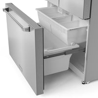 Gordon Ramsay Collection by Thor Kitchen 36" 20.3 Cu. Ft. Counter-Depth French-Door Refrigerator - RF3621CTD99|Réfrigérateur collection Gordon Ramsay de Thor Kitchen de 36 po et de 20,3 pi3 de profondeur comptoir à portes françaises - RF3621CTD99