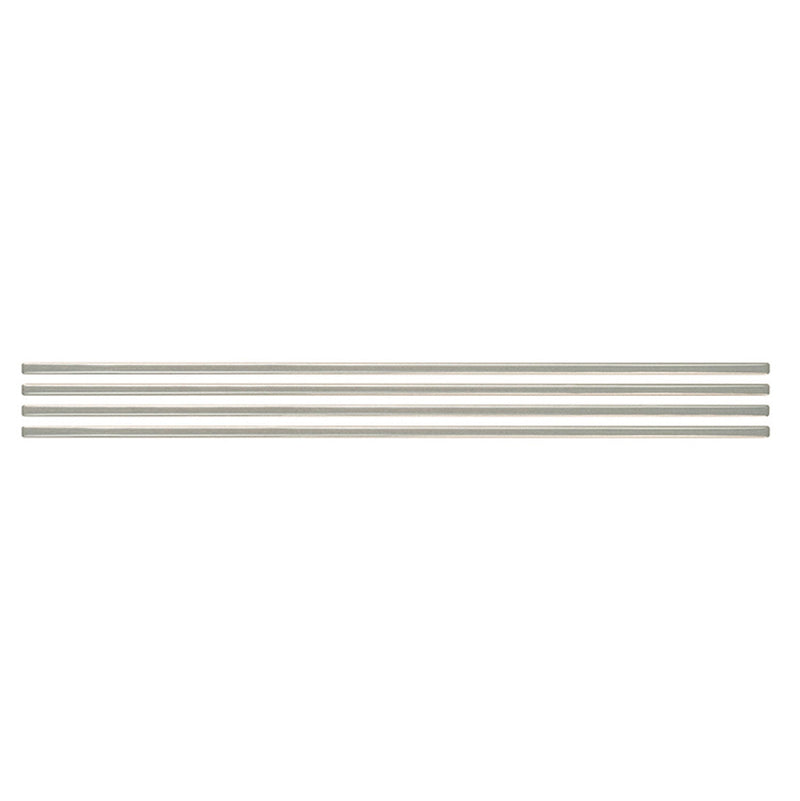 Smart Tiles Peel and Stick 4-Sheet 18 x 0.27 Backsplash - Smart Edge Brillo|Dosseret Smart Tiles peler et coller 18 x 0,27, 4 feuilles - Smart Edge Brillo