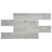 Smart Tiles Peel and Stick 2-Sheet 23 x 12 Backsplash - Norway Alta|Dosseret Smart Tiles peler et coller 23 x 12, 2 feuilles - Norway Alta