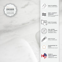 Smart Tiles Peel and Stick 2-Sheet 21 x 11 Backsplash - Brik Zurich|Dosseret Smart Tiles peler et coller 21 x 11, 2 feuilles - Brik Zurich