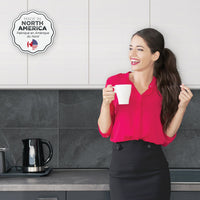 Smart Tiles Peel and Stick 2-Sheet 23 x 12 Backsplash - Blok Slate|Dosseret Smart Tiles peler et coller 23 x 12, 2 feuilles - Blok Slate