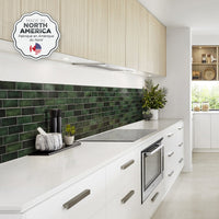 Smart Tiles Peel and Stick 4-Sheet 12 x 9 Backsplash - Metro Fiona|Dosseret Smart Tiles peler et coller 12 x 9, 4 feuilles - Metro Fiona