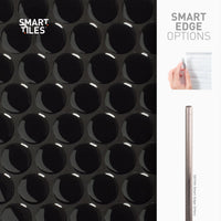 Smart Tiles Peel and Stick 4-Sheet 9 x 9 Backsplash - Penny Nora|Dosseret Smart Tiles peler et coller 9 x 9, 4 feuilles - Penny Nora