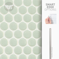 Smart Tiles Peel and Stick 4-Sheet 9 x 9 Backsplash - Penny Sergio|Dosseret Smart Tiles peler et coller 9 x 9, 4 feuilles - Penny Sergio