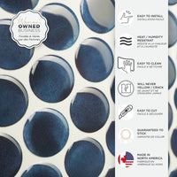 Smart Tiles Peel and Stick 4-Sheet 9 x 9 Backsplash - Penny Davy|Dosseret Smart Tiles peler et coller 9 x 9, 4 feuilles - Penny Davy