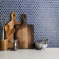 Smart Tiles Peel and Stick 4-Sheet 9 x 9 Backsplash - Penny Davy|Dosseret Smart Tiles peler et coller 9 x 9, 4 feuilles - Penny Davy