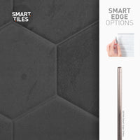 Smart Tiles Peel and Stick 4-Sheet 10 x 11 Backsplash - Hexa Walton|Dosseret Smart Tiles peler et coller 10 x 11, 4 feuilles - Hexa Walton
