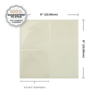 Smart Tiles Peel and Stick 4-Sheet 9 x 9 Backsplash - Zellige Oia|Dosseret Smart Tiles peler et coller 9 x 9, 4 feuilles - Zellige Oia