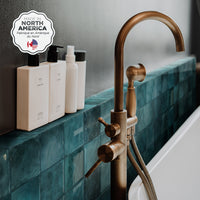 Smart Tiles Peel and Stick 4-Sheet 9 x 9 Backsplash - Zellige Costa|Dosseret Smart Tiles peler et coller 9 x 9, 4 feuilles - Zellige Costa