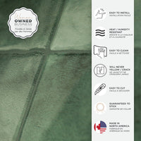Smart Tiles Peel and Stick 4-Sheet 9 x 9 Backsplash - Zellige Taza|Dosseret Smart Tiles peler et coller 9 x 9, 4 feuilles - Zellige Taza