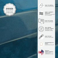 Smart Tiles Peel and Stick 4-Sheet 12 x 9 Backsplash - Morocco Agadir|Dosseret Smart Tiles peler et coller 12 x 9, 4 feuilles - Morocco Agadir