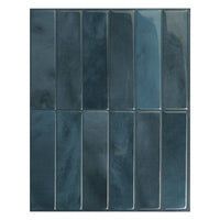 Smart Tiles Peel and Stick 4-Sheet 12 x 9 Backsplash - Morocco Agadir|Dosseret Smart Tiles peler et coller 12 x 9, 4 feuilles - Morocco Agadir