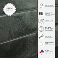 Smart Tiles Peel and Stick 4-Sheet 12 x 9 Backsplash - Morocco Zaida|Dosseret Smart Tiles peler et coller 12 x 9, 4 feuilles - Morocco Zaida