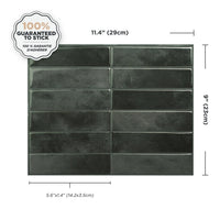 Smart Tiles Peel and Stick 4-Sheet 12 x 9 Backsplash - Morocco Zaida|Dosseret Smart Tiles peler et coller 12 x 9, 4 feuilles - Morocco Zaida