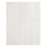 Smart Tiles Peel and Stick 4-Sheet 12 x 9 Backsplash - Morocco Essaouira|Dosseret Smart Tiles peler et coller 12 x 9, 4 feuilles - Morocco Essaouira