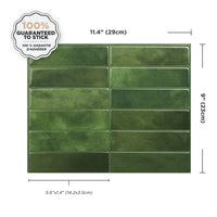 Smart Tiles Peel and Stick 4-Sheet 12 x 9 Backsplash - Morocco Sefrou|Dosseret Smart Tiles peler et coller 12 x 9, 4 feuilles - Morocco Sefrou