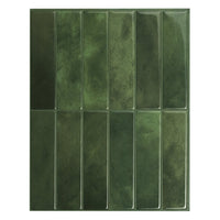 Smart Tiles Peel and Stick 4-Sheet 12 x 9 Backsplash - Morocco Sefrou|Dosseret Smart Tiles peler et coller 12 x 9, 4 feuilles - Morocco Sefrou