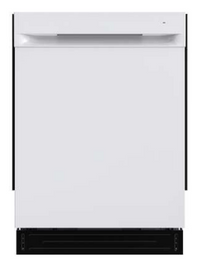 GE 24" White Dishwasher w/ Tall Tub Hybrid Interior - UDT610HSZWW | UDT610HW