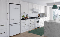 Classic Retro by Unique 18 cu.ft. Frost-Free Bottom Freezer Refrigerator - UGP-510L W AC 