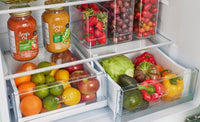 Classic Retro by Unique 18 cu.ft. Frost-Free Bottom Freezer Refrigerator - UGP-510L W AC 