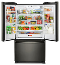 Whirlpool 20 Cu. Ft. Counter-Depth French-Door Refrigerator - WRF540CWHV|Réfrigérateur Whirlpool de 20 pi³ à portes françaises de profondeur comptoir - WRF540CWHV|WRF540WV