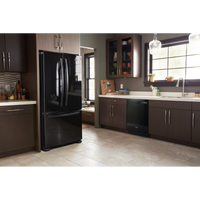 Whirlpool 22 Cu. Ft. French-Door Refrigerator - WRFF5333PB | Réfrigérateur Whirlpool de 22 pi³ à portes françaises - WRFF5333PB | WRFF533B