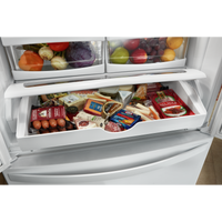 Whirlpool 22 Cu. Ft. French-Door Refrigerator - WRFF5333PB | Réfrigérateur Whirlpool de 22 pi³ à portes françaises - WRFF5333PB | WRFF533B