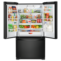 Whirlpool 22 Cu. Ft. French-Door Refrigerator - WRFF5333PB | Réfrigérateur Whirlpool de 22 pi³ à portes françaises - WRFF5333PB | WRFF533B