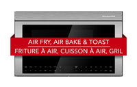 KitchenAid Multifunction Smart Flush Mount Over-the-Range Microwave Oven - Stainless Steel - YKMMF530PPS | Four à micro-ondes à hotte intégrée intelligent multifonctionnel KitchenAid à installation affleurée - acier inoxydable - YKMMF530PPS | YKMMF53S