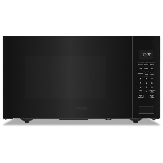 Black Whirlpool 1.6 CF Countertop Microwave - YWMCS7022SB | YWMCS72B