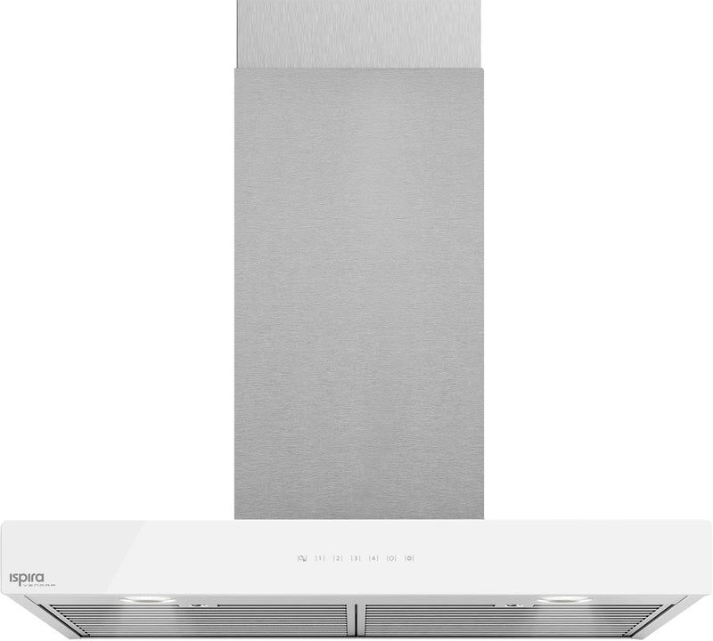 Venmar Ispira 36" Chimney Range Hood – White Panel IC700ES36WH|Hotte cheminée Venmar Ispira de 36 po – panneau blanc IC700ES36WH|IC700E6W