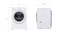 LG 5.2 cu. ft. Ultra Large Capacity Front Load Washer - WM3420CW | WM3420CW