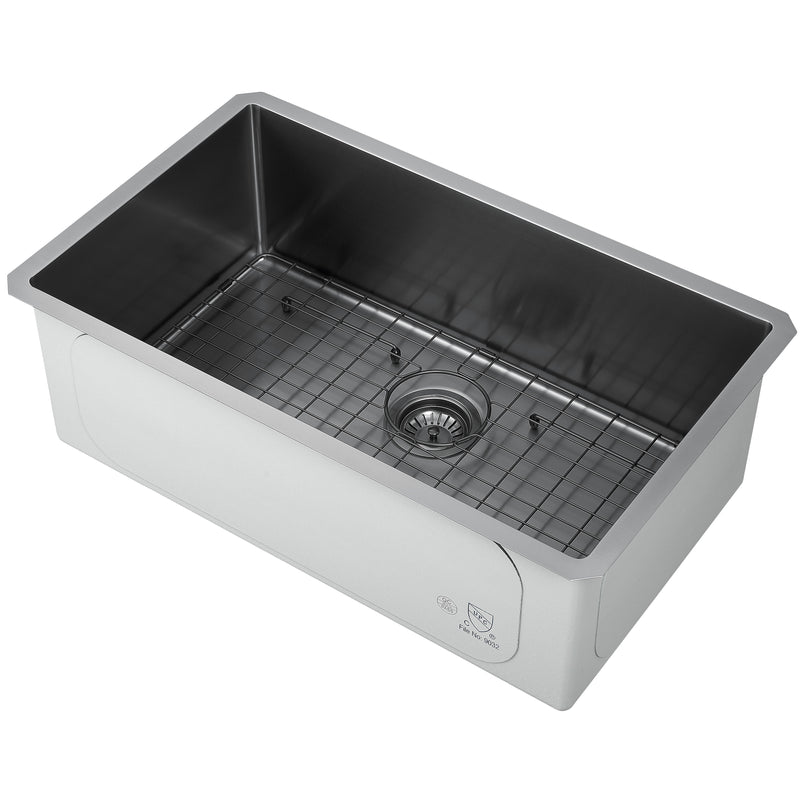 Ancona Prestige Series 30" Undermount Residential Kitchen Sink - AN-3310