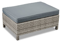 Athens 3-Piece Patio Lounger Set - Grey 
