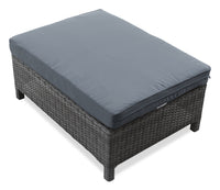Athens 3-Piece Patio Conversation Set - Dark Grey