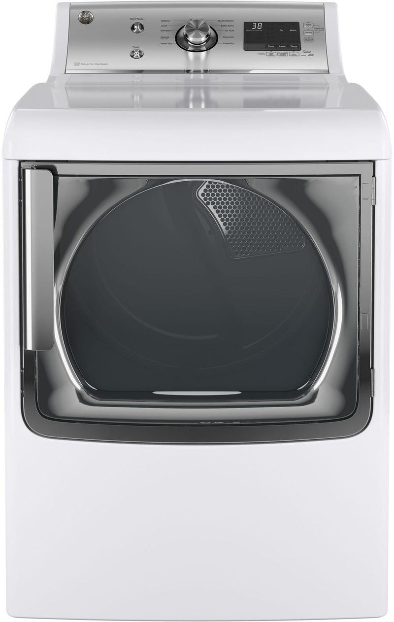GE 7.8 Cu. Ft. Electric Dryer – GTD81ESMJWS|Sécheuse électrique GE à chargement par le haut de 7,8 pi³ - GTD81ESMJWS