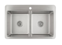 Ancona Valencia Series 33" 50/50 Dual Mount Kitchen Sink - AN-3335